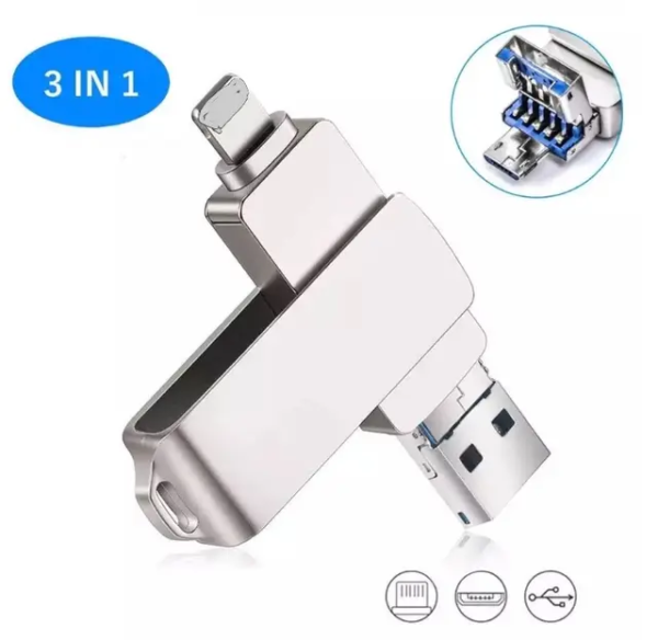 3-in-1 OTG USB Flash Drive - Image 6