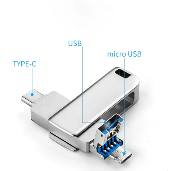 3-in-1 OTG USB Flash Drive - Image 4