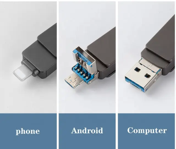 3-in-1 OTG USB Flash Drive - Image 2